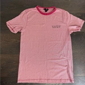 Volcom Red Striped T-Shirt